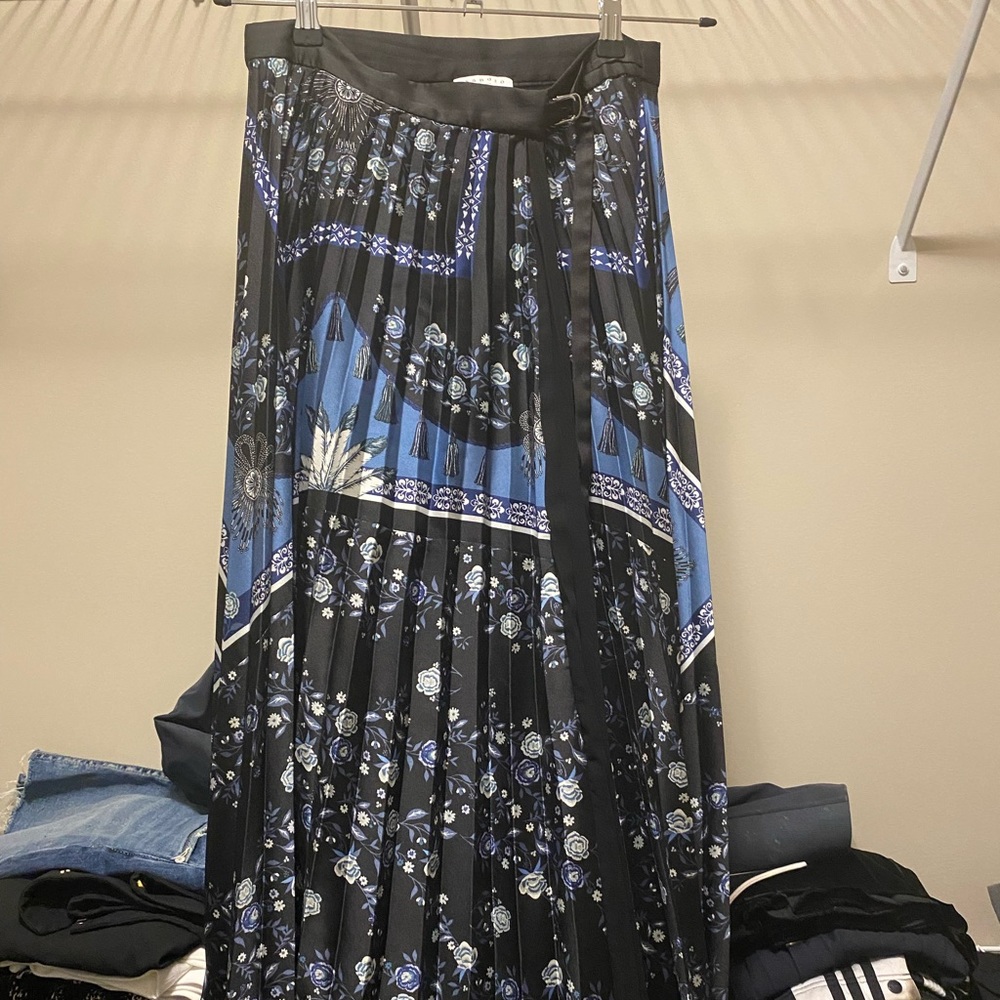 sandro midi skirt